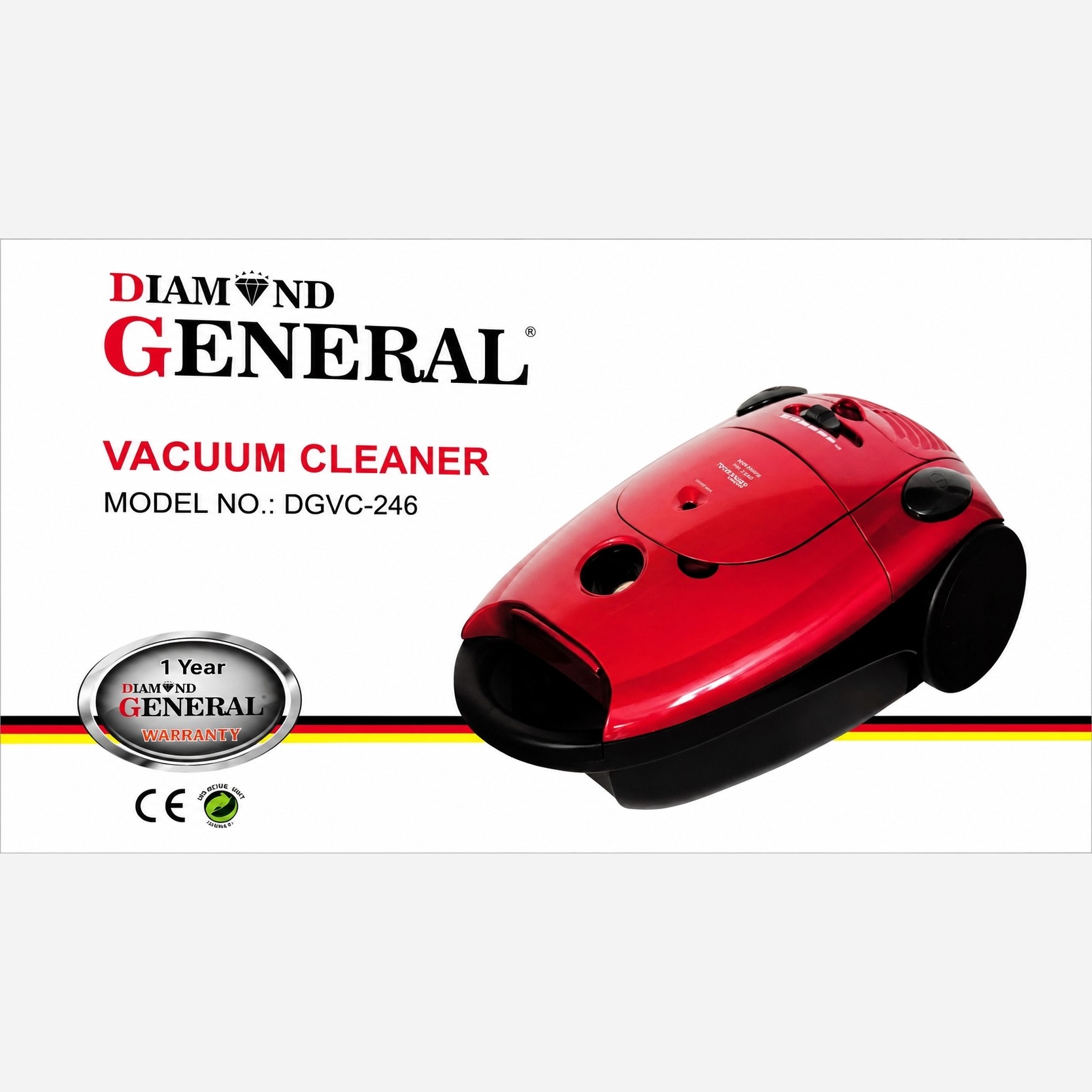 جاروبرقی دایموند جنرال مدل DGVC-246 (3500W)